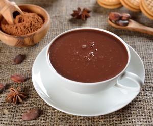 Сладости и горячий шоколад