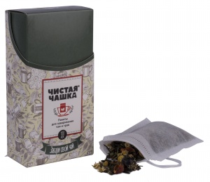 Фильтр-пакеты для заваривания чая и трав в чашке, 100 шт.