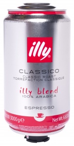 Кофе  ILLY (Илли) зерно средней обжарки 3 кг, ж/б