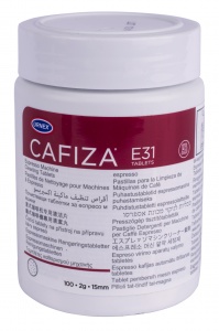 Таблетки для чистки от кофейных масел Urnex Cafiza (Урнекс Кафиза), 100 шт.х2 г 
